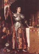 Jean Auguste Dominique Ingres Joan of Arc at the Coronation of Charles VII in Reims Cathedral (mk09) oil